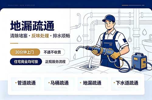 伊犁地漏疏通